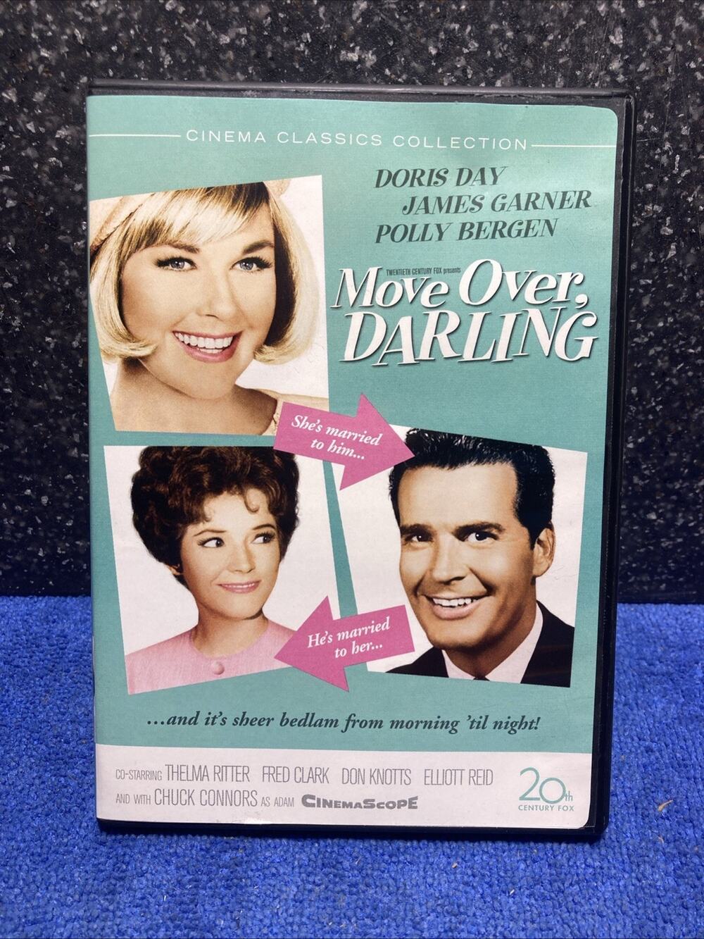 Move Over, Darling DVD Widescreen Doris Day James Garner 1963 Movie
